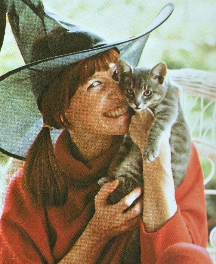 Rita Lee e seu gato